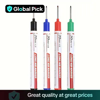 Long Nose Marker Pen, Waterproof Oil Proof Marker Pen, Special Purpose Marker Pen For Woodworking, Art Materials