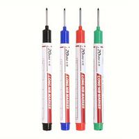 Long Nose Marker Pen, Waterproof Oil Proof Marker Pen, Special Purpose Marker Pen for Woodworking, Art Supplies, Tools, Finel...