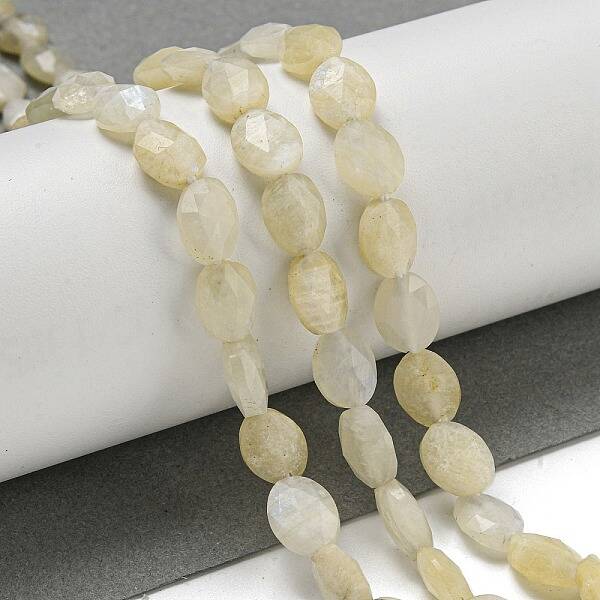 Natural Rainbow Moonstone Beads Strands