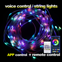 RGB LED Lights with Music Sync, Remote & App Control, Waterproof for Birthdays, Parties & Valentine's Day, Color Change Light...