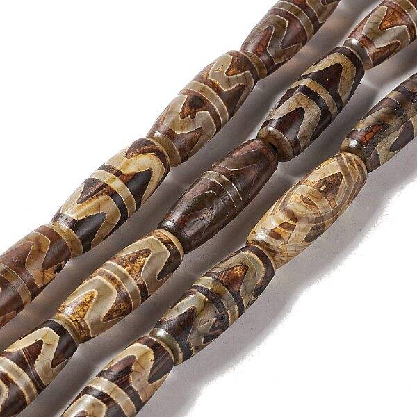 Tibetan Style dZi Beads Strands