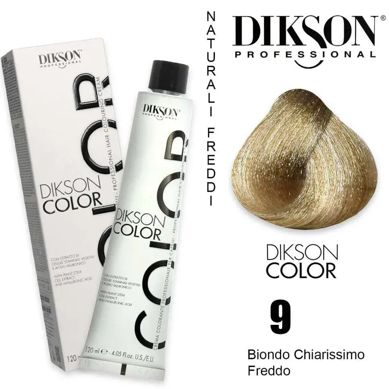 Dikson Color 120 Ml 9 Very Light Cold Blonde
