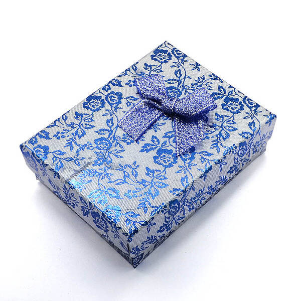Rectangle Cardboard Jewelry Set Boxes