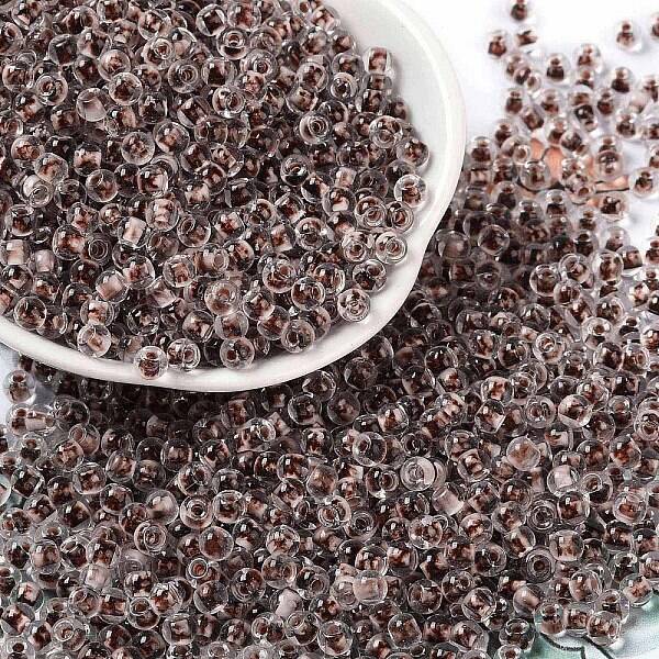 Transparent Inside Colours Glass Seed Beads