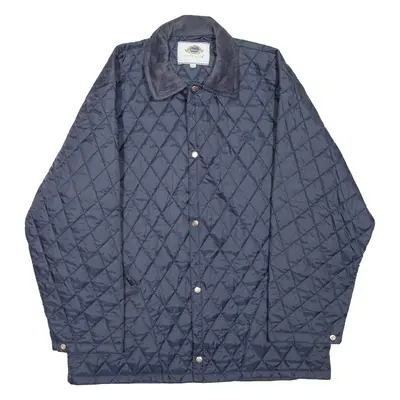 SINCLAIR Mens Quilted Jacket Blue XL