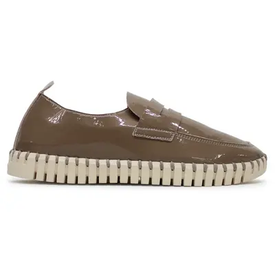 Ilse Jacobsen Tulip 3865 Textile Synthetic Women's Comfort Shoes - Wheat - Size:US 6 Women