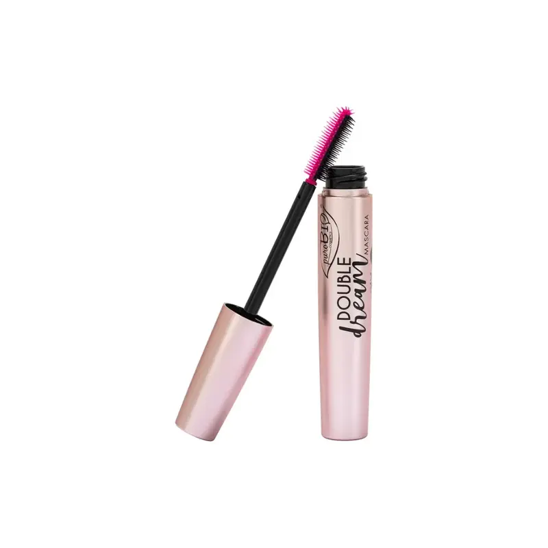Purobio cosmetics Mascara Double Dream, brown (10 ml)
