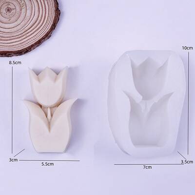 Flower DIY Food Grade Silicone Candle Molds