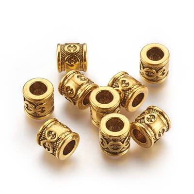 Tibetan Style Alloy Spacer Beads