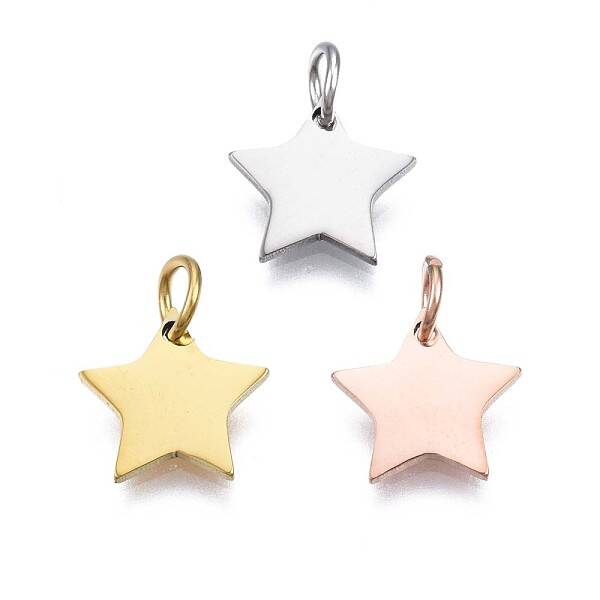 304 Stainless Steel Charms