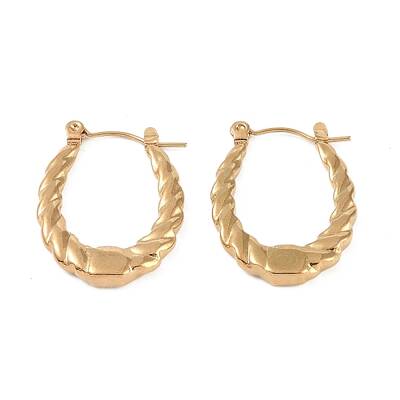 304 Stainless Steel Hoop Earrings