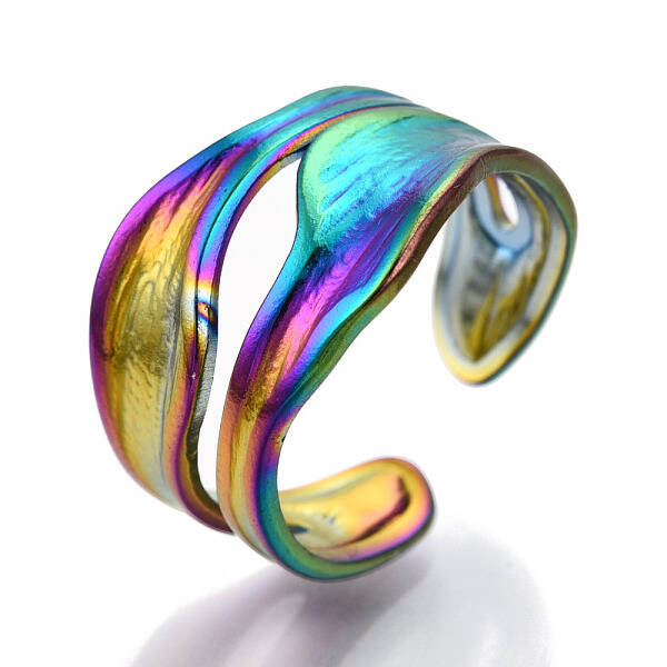 304 Stainless Steel Cuff Ring