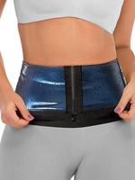 Women's Zipper Waist Trainer, Body Shaper For Indoor Outdoor Sports Yoga Running Gym Workout, Waist Cincher For Women