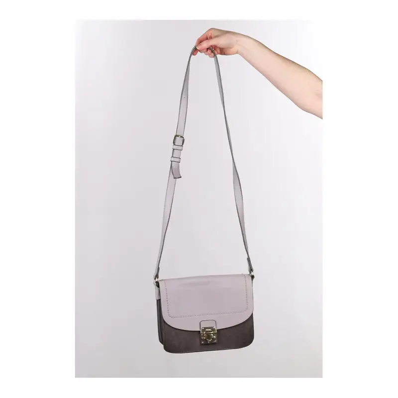 Parfois Shoulder Bag - No Size Grey Leather | Size: no size