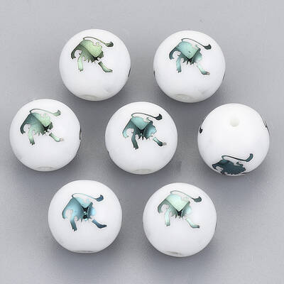 Electroplate Glass Beads