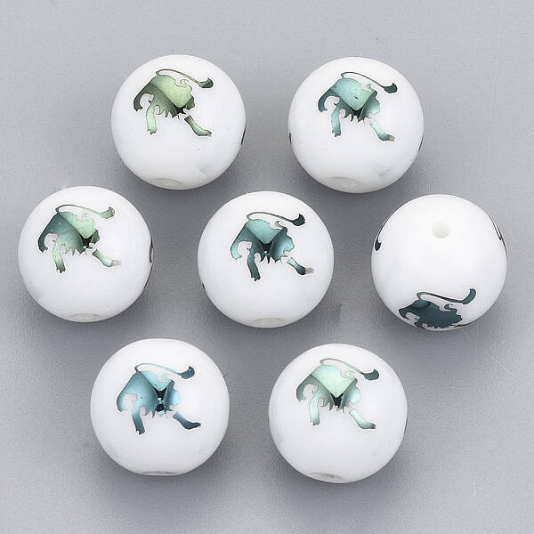 Electroplate Glass Beads