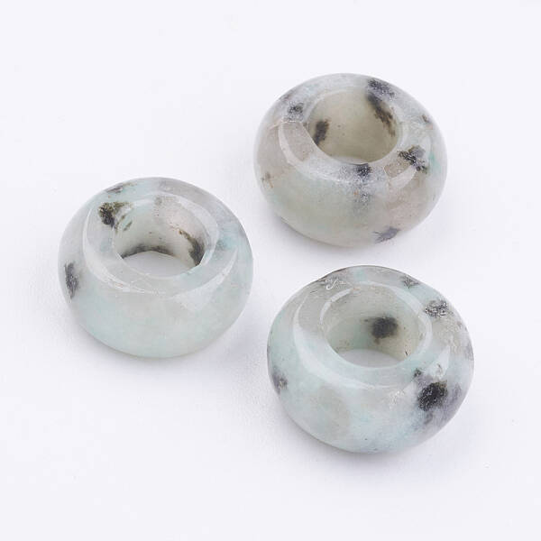 Natural Sesame Jasper/Kiwi Jasper Beads