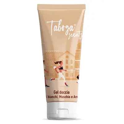 Taboga 250 ml shower gel with white flowers, musk and amber