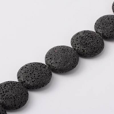 Natural Lava Rock Beads Strands