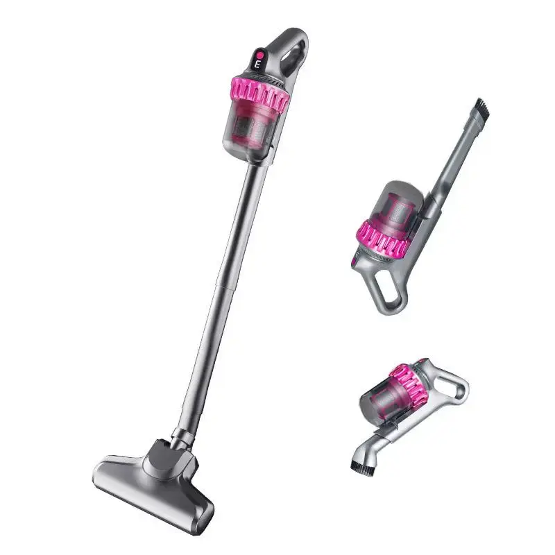 3-in-1 Upright Vacuum Cleaner, 1 Count Dry Use Carpet Sofa Curtain Cleaner, Powerful Suction Rechargeable Light Weight Cord...