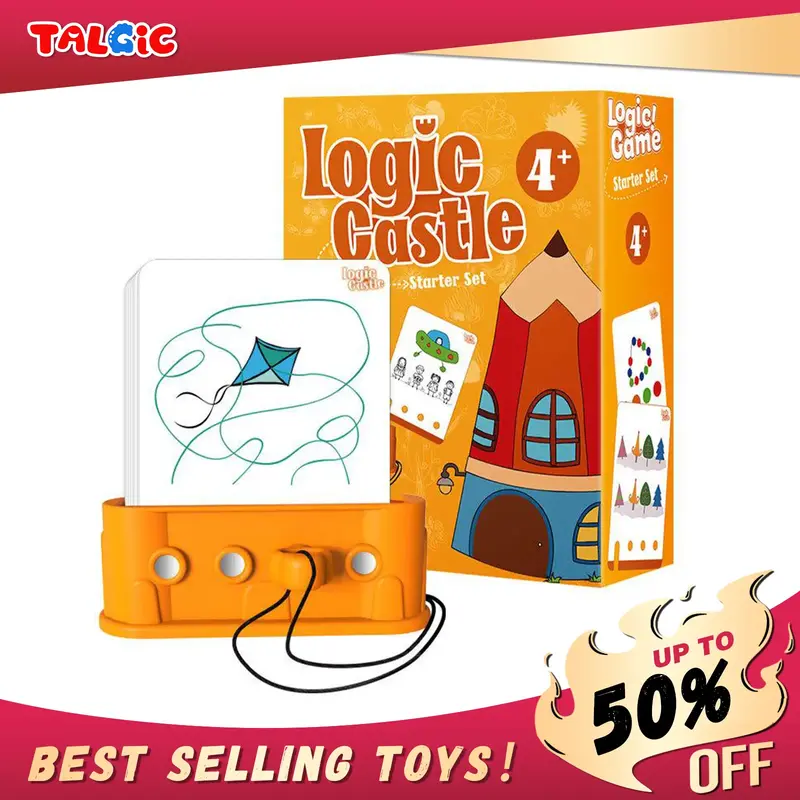 Logic Castle educational card toy for toddler