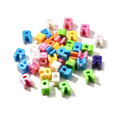 UV Plating Opaque Acrylic Beads
