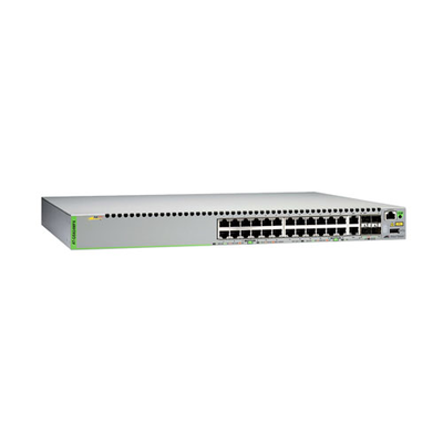 Allied Telesis AT-GS924MPX | CentreCOM GS900MPX 24 x Ports PoE+ 1000Base-T + 2 x Ports Combo SFP + 2 x Ports SFP+ Layer 2 Man...