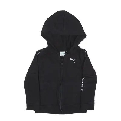 PUMA Hoodie Black Full Zip Boys 2 Years