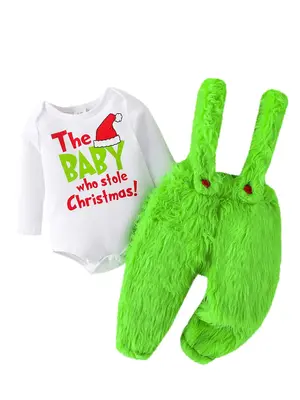 Baby Boys and Girls Christmas Romper Clothing Sets Infant Play Wear Clothing Babygirl Clothes Products