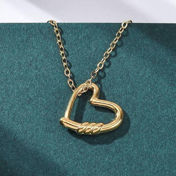 201 Stainless Steel Pendant Necklace for Women