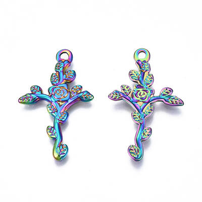 Ion Plating(IP) 201 Stainless Steel Pendants
