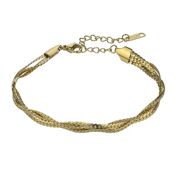 Emily Westwood Elegante Bracciale Triplo Per Donna Daniella Ewb24035G