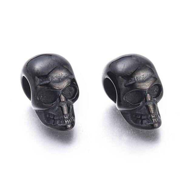 Halloween Ion Plating(IP) 304 Stainless Steel European Beads