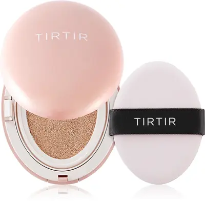 TIRTIR Mask Fit All Cover Mattifying Cushion Foundation Color 21C Cool Ivory 18 g