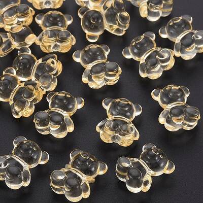 Transparent Acrylic Beads