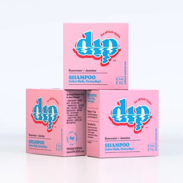 Dip Shampoo Triplet: Rosewater & Jasmine - Full Size