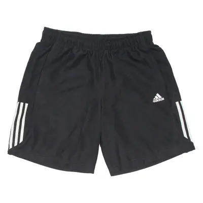 ADIDAS Mesh Lining Mens Sports Shorts Black L W32