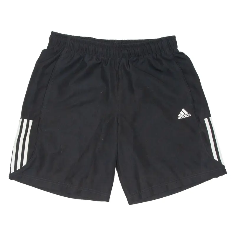 ADIDAS Mesh Lining Mens Sports Shorts Black L W32