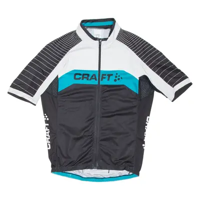 CRAFT Cycling Mens Jersey Black Full Zip M