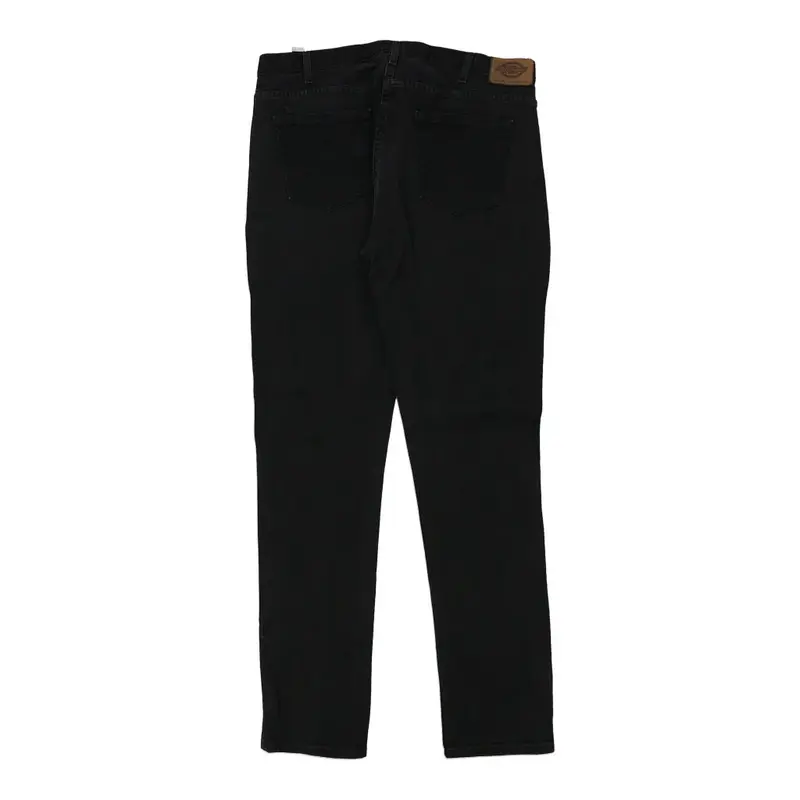 Dickies Carpenter Trousers - 38W 35L Black Cotton