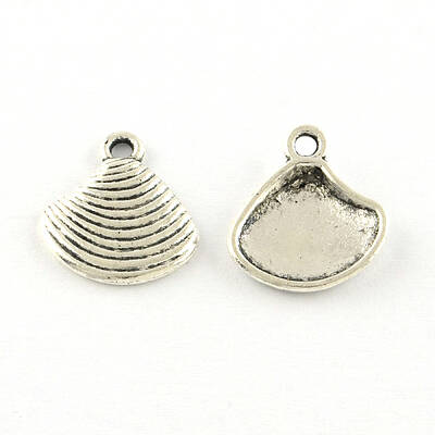 Shell Tibetan Style Alloy Pendants