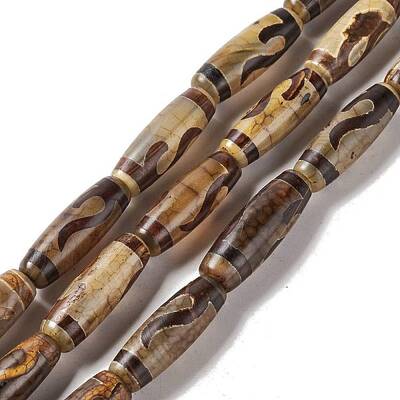 Tibetan Style dZi Beads Strands