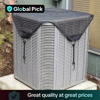 Fixed Air Conditioner Protective Cover, 1 Count Anti-leaf Windproof Ventilation Net, Household Dust Cover, Household Items, H...