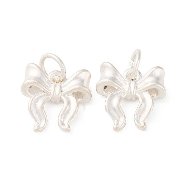 Fine Silver Bowknot Charms