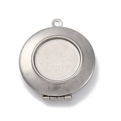 304 Stainless Steel Locket Pendants