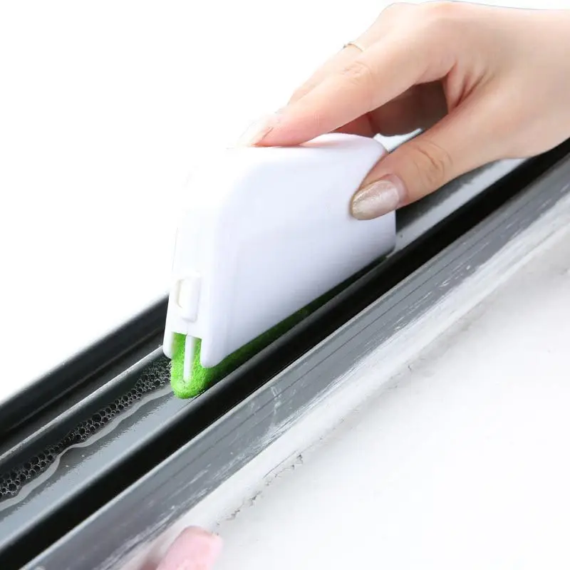 Gap Brush For Cleaning Window Grooves | Color: Green