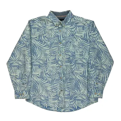 Tommy Hilfiger Patterned Shirt - XL Blue Cotton