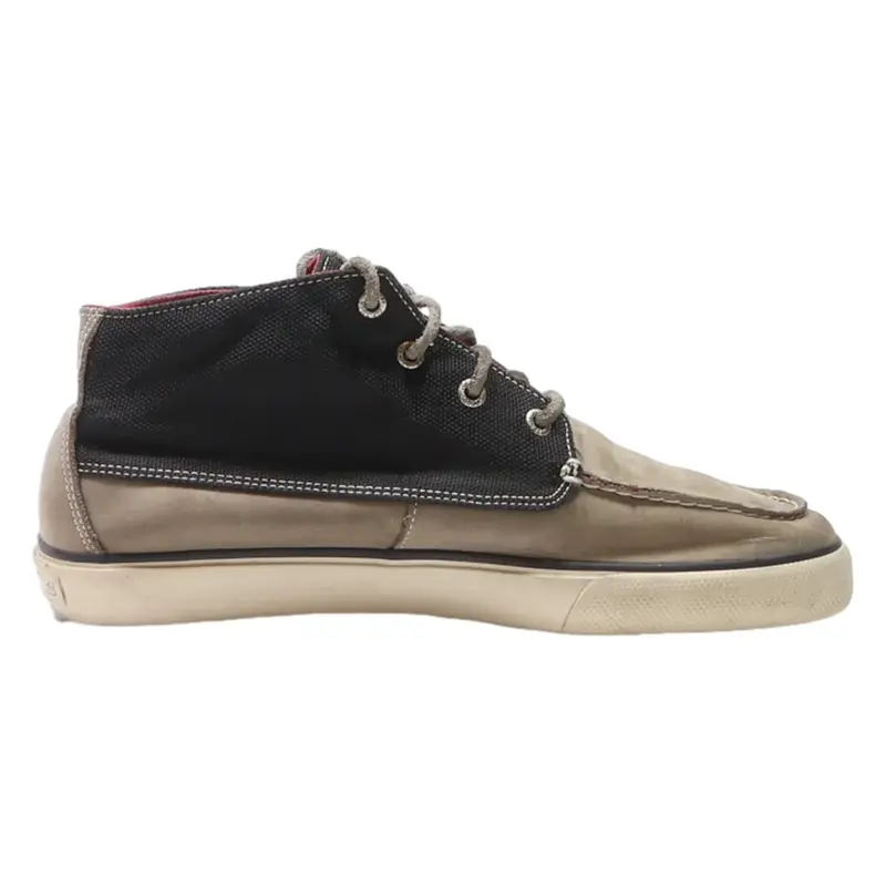 SPERRY Chukka Boots Grey Suede Mens UK 7.5
