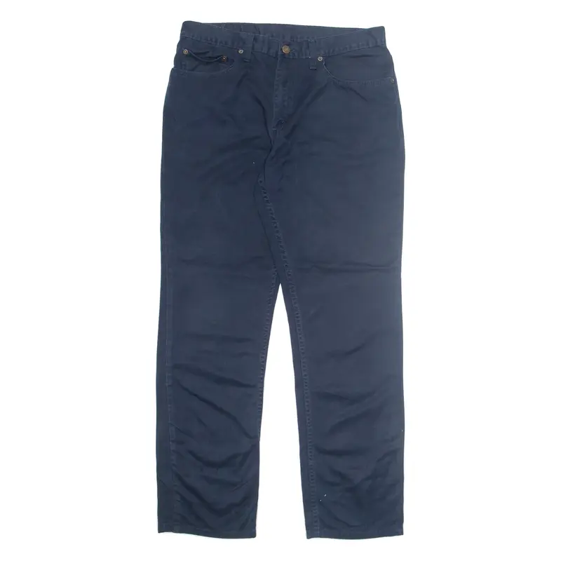 LEVI'S 406 Mens Trousers Blue Regular Straight W36 L34
