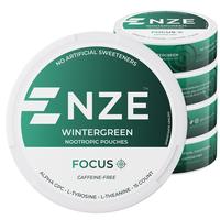 NZE Caffeine Free Nootropic Pouches  - Nootropic Pouches with Alpha GPC, L-Tyrosine & L-Theanine - No Sugar or Artificial Swe...